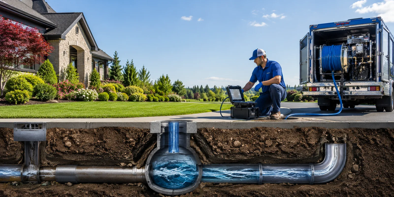 Drainage restoration information for Rio, WV